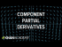 Partial derivatives of vector fields, component by component