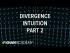 Divergence intuition, part 2