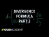 Divergence formula, part 2