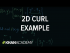 2d curl example