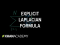 Explicit Laplacian formula