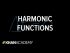 Harmonic Functions