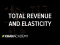 Total revenue and elasticity | Elasticity
