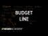 Budget Line