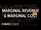 Marginal revenue and marginal cost