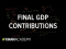 More on final and intermediate GDP contributions