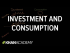 Investment and consumption | GDP: Measuring national income
