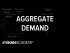 Aggregate demand | Aggregate demand and aggregate supply