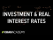 Investment and real interest rates