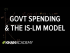 Government spending and the IS-LM model