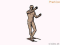 Warm-up of Yang's TaiChi: Stance of right hollow step (Practice)