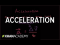 Acceleration | One-dimensional motion