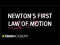 More on Newton's first law of motion