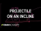Projectile on an incline | Two-dimensional motion