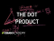 Calculating dot and cross products with unit vector notation