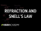 Snell's law example 1 | Geometric optics