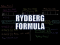 Rydberg Formula