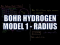 Bohr Hydrogen Model 1: Radius
