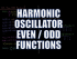 Harmonic Oscillator Even and Odd Functions