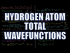 Hydrogen Atom Total Wavefunctions