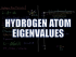 Hydrogen Orbital Eigenvalues