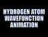 Hydrogen Atom Radial Wavefunction Animation