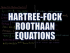 Hartree-Fock-Roothaan Equations