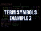 Term Symbols Example 2
