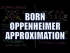 Born-Oppenheimer Approximation