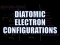 Diatomic Molecular Orbital Diagrams