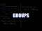 Groups