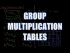 Group Multiplication Tables