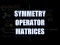 Symmetry Operator Matrices