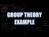 Group Theory Example