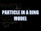 Particle in a Ring Model