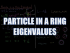 Particle in a Ring Eigenvalues