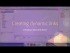 Creating a Drill Down interface ## 02 Creating dynamic links