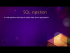 More security ## 01 About SQL injection