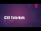 Comments in CSS