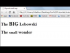 The Big and Small Tags