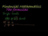 Deriving the formula for simple growth