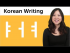 Hangul Basic Vowels 2 ㅑ, ㅓ, ㅕ