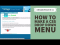 How to make a CSS drop down menu in Dreamweaver CC