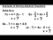 Solving Algebraic Equations: Solve x=? Ex.