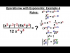 Operation w/ Exponents: Ex. 4