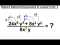 Reducing Radical Expression: Ex. 3