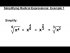 Simplifying Radical Expressions: Ex. 1