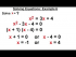 Find x=? (Solving Equations: 6)
