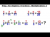 Fractions - Multiplication