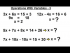 Operations with Variables - 3